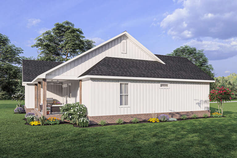Modern Farmhouse House Plan #041-00280 Elevation Photo