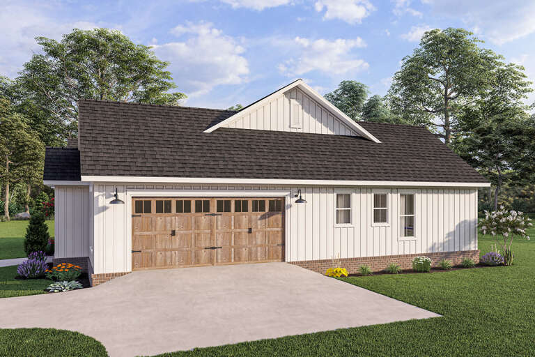 Modern Farmhouse House Plan #041-00280 Elevation Photo