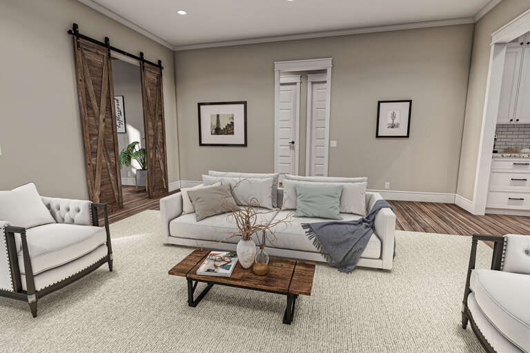 Modern Farmhouse House Plan #041-00280 Additional Photo