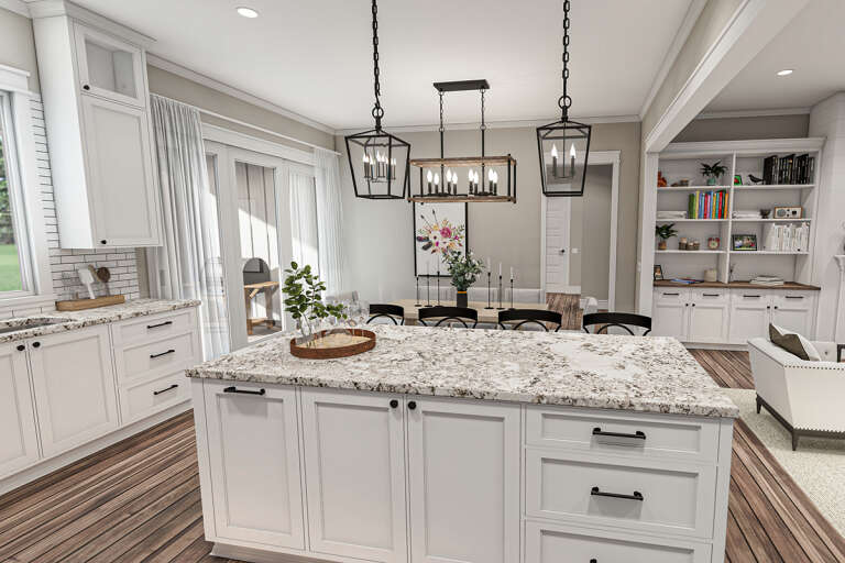 Modern Farmhouse House Plan #041-00280 Additional Photo