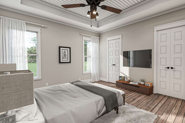 Modern Farmhouse House Plan #041-00280 Additional Photo