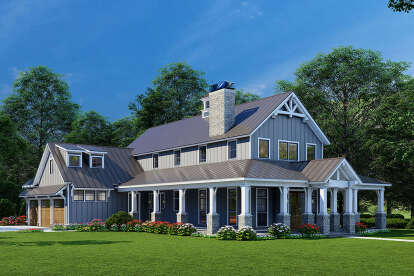 Barn House Plan #8318-00264 Elevation Photo