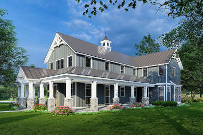 Barn House Plan #8318-00264 Elevation Photo