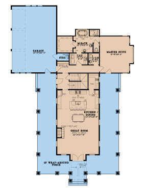 Main Floor  for House Plan #8318-00264