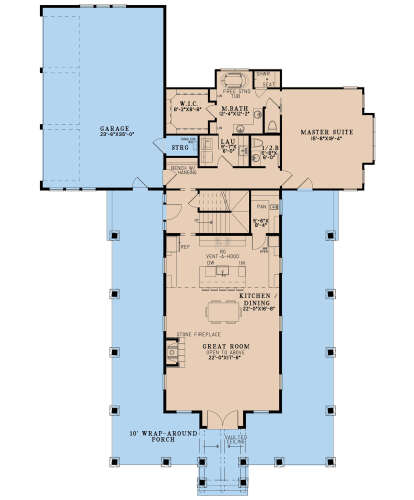 Main Floor  for House Plan #8318-00264