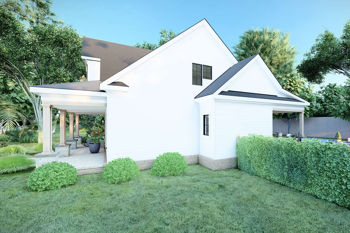 Modern Farmhouse Plan: 2,575 Square Feet, 4 Bedrooms, 3.5