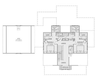 Second Floor for House Plan #8687-00010