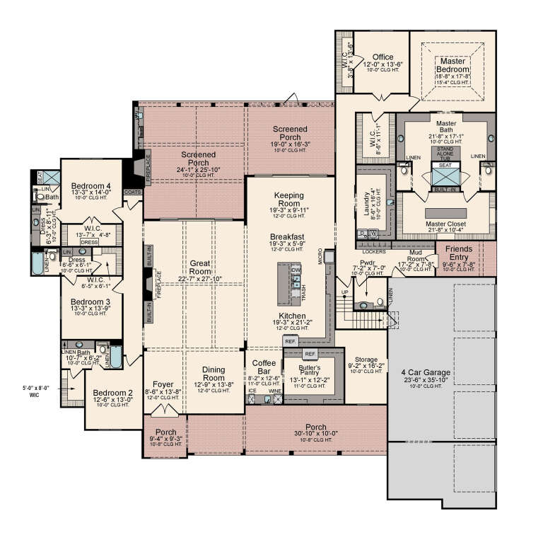 House Plan House Plan #27261 Drawing 1