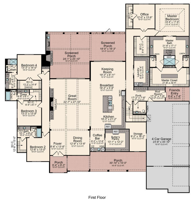 House Plan House Plan #27261 Drawing 1