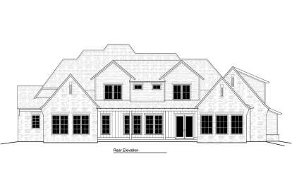 Modern Farmhouse House Plan #5995-00004 Elevation Photo