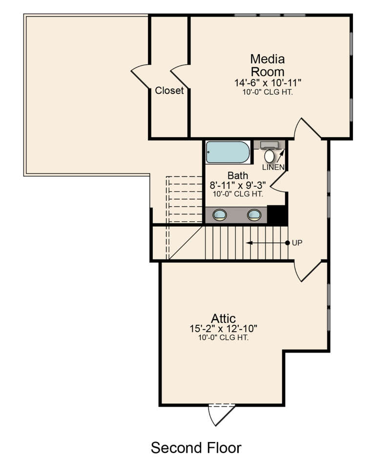 House Plan House Plan #27266 Drawing 2