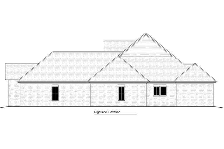 Traditional House Plan #5995-00007 Elevation Photo