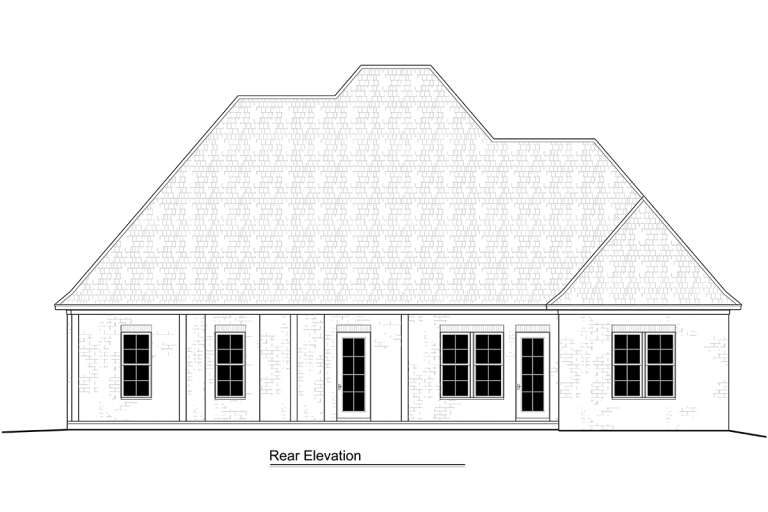 French Country House Plan #5995-00008 Elevation Photo