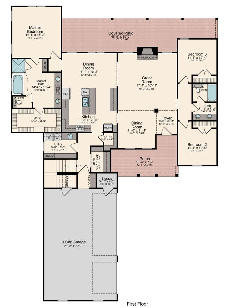 House Plan House Plan #27268 Drawing 1