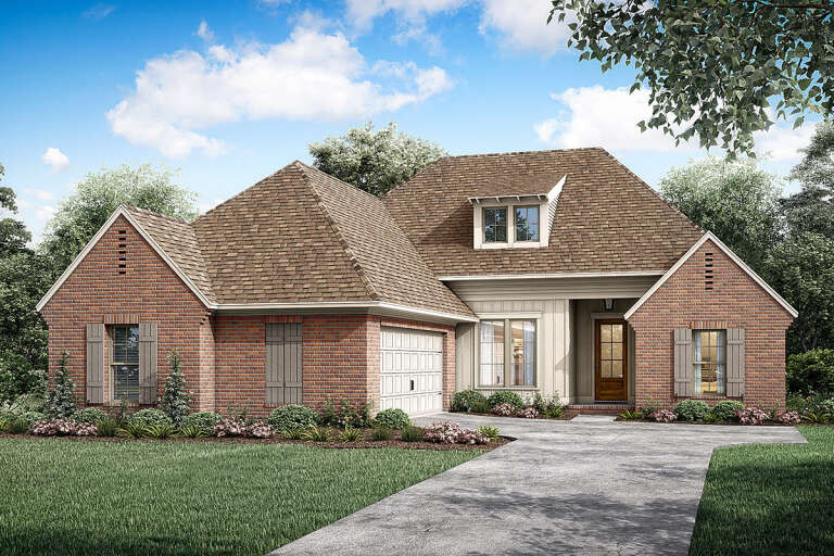 House Plan House Plan #27269 Front Elevation 