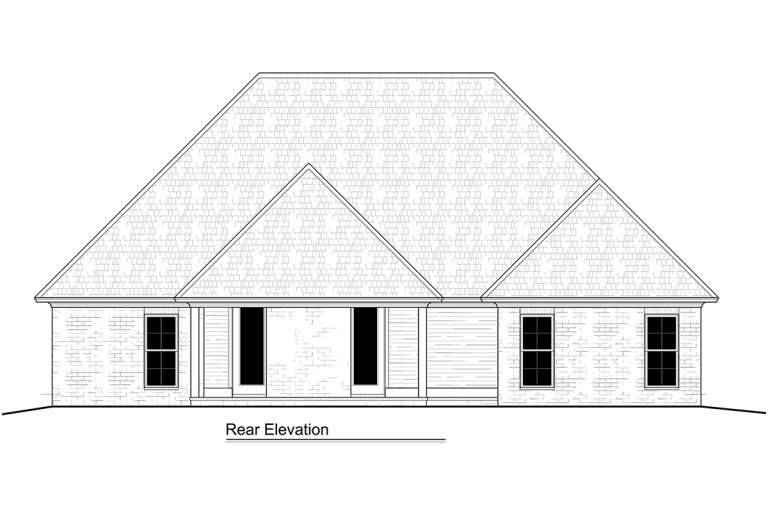 Traditional House Plan #5995-00009 Elevation Photo