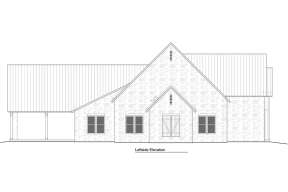 Modern Farmhouse House Plan #5995-00010 Elevation Photo