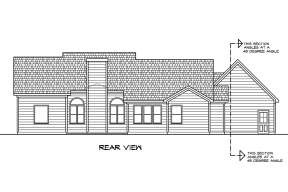Craftsman House Plan #6082-00200 Elevation Photo