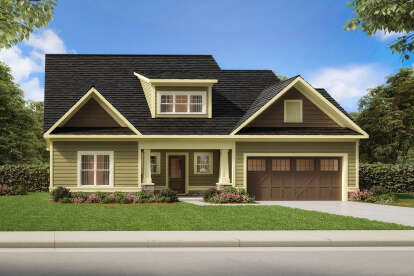 House Plan House Plan #27272 Front Elevation 