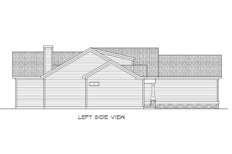 Craftsman House Plan #6082-00202 Elevation Photo