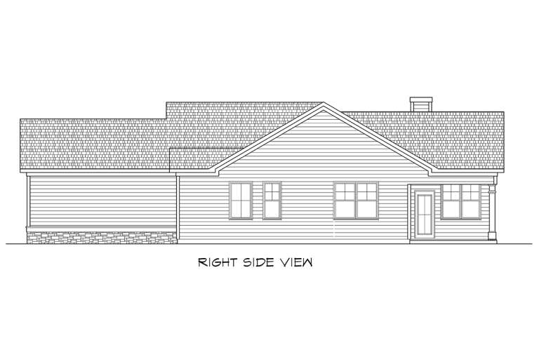 Craftsman House Plan #6082-00202 Elevation Photo