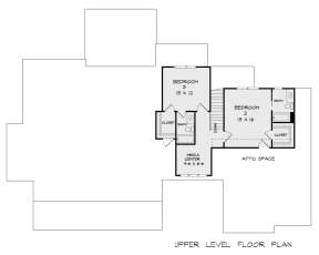 Second Floor for House Plan #6082-00204