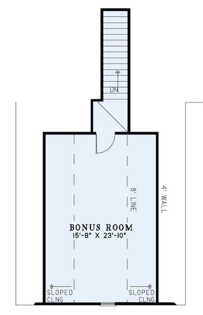 Bonus Room for House Plan #110-01106
