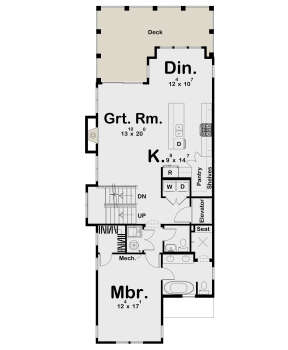 Second Floor for House Plan #963-00655