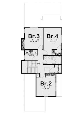 Third Floor for House Plan #963-00655