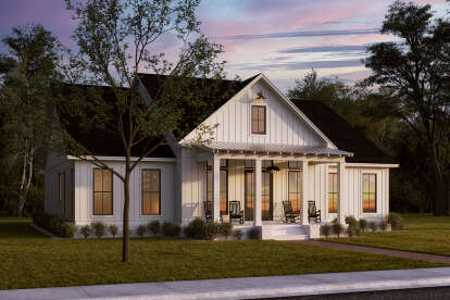 Modern Farmhouse House Plan #041-00281 Elevation Photo