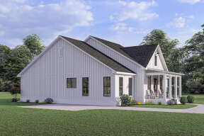 Modern Farmhouse House Plan #041-00281 Elevation Photo