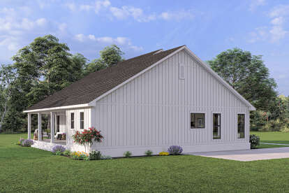 Modern Farmhouse House Plan #041-00281 Elevation Photo