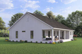 Modern Farmhouse House Plan #041-00281 Elevation Photo