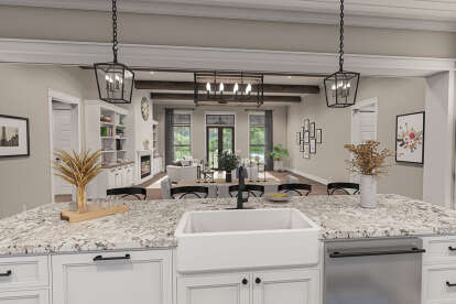 Modern Farmhouse House Plan #041-00281 Additional Photo