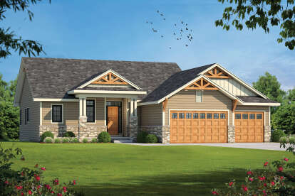 House Plan House Plan #27279 Front Elevation 