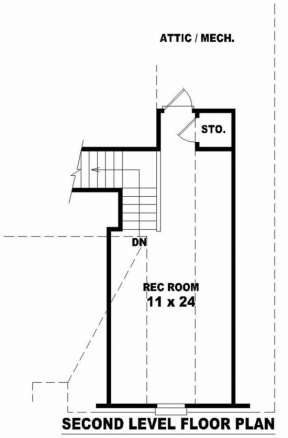 Floorplan 2 for House Plan #053-00396