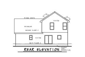 Traditional House Plan #402-01743 Elevation Photo