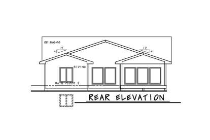 Modern Farmhouse House Plan #402-01744 Elevation Photo