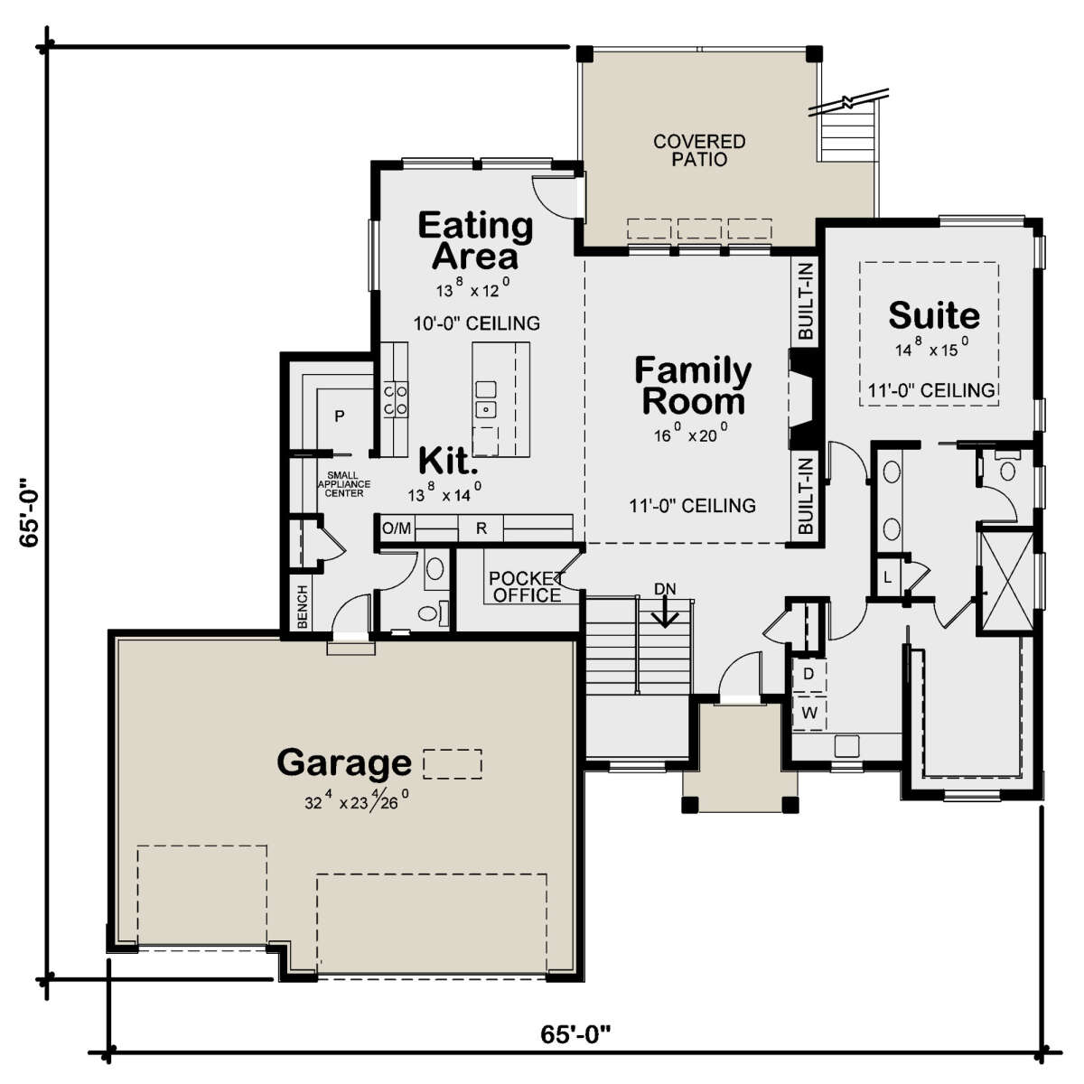 Main Floor  for House Plan #402-01745