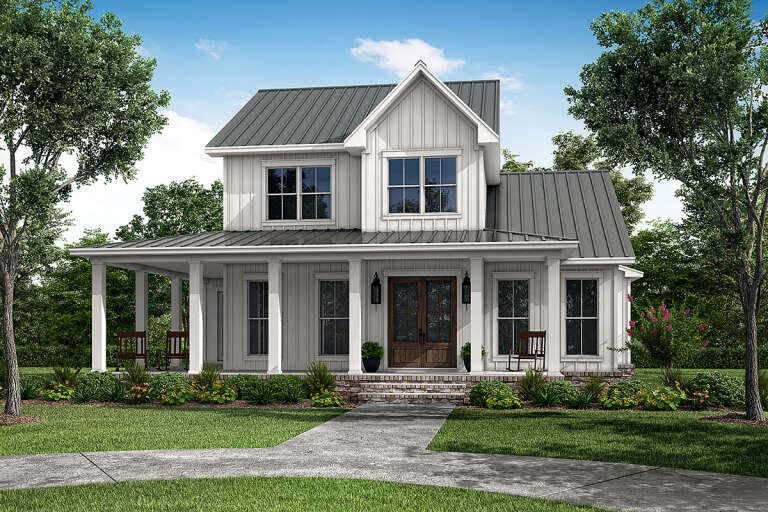 House Plan House Plan #27285 Front Elevation 