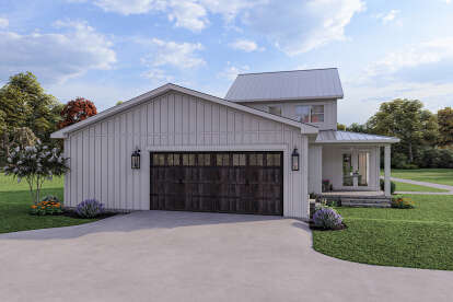Modern Farmhouse House Plan #041-00282 Elevation Photo