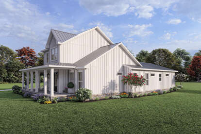 Modern Farmhouse House Plan #041-00282 Elevation Photo