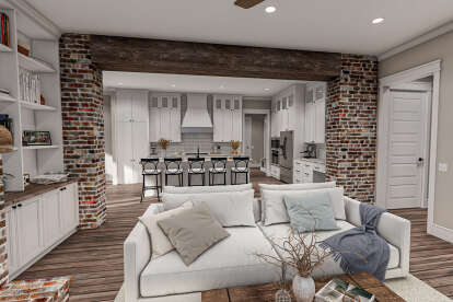 Modern Farmhouse House Plan #041-00282 Additional Photo