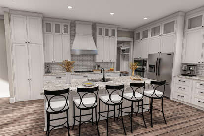 Modern Farmhouse House Plan #041-00282 Additional Photo
