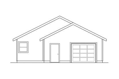 Cottage House Plan #035-01016 Elevation Photo