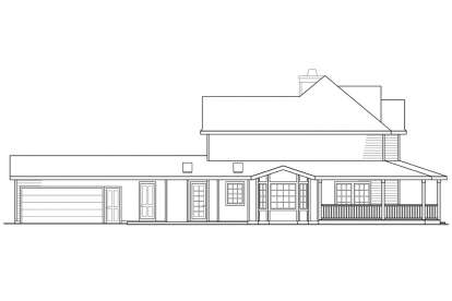 Country House Plan #035-01017 Elevation Photo