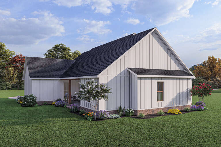 Modern Farmhouse House Plan #4534-00079 Elevation Photo