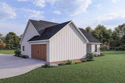 Modern Farmhouse House Plan #4534-00079 Elevation Photo