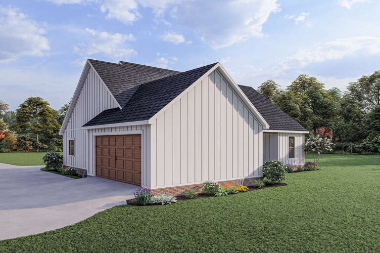 Modern Farmhouse House Plan #4534-00079 Elevation Photo