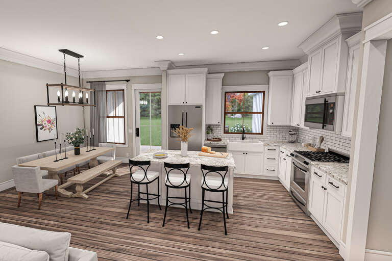 Modern Farmhouse House Plan #4534-00079 Additional Photo
